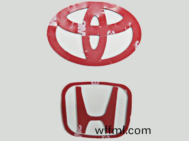 汽(qi)車(che)LOGO雙麵膠